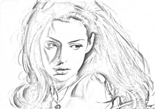 手绘图片实例效果图